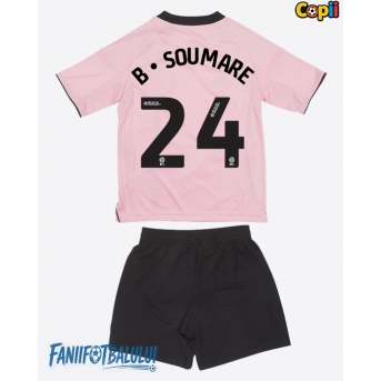 Leicester City Boubakary Soumare #24 Echipament de Fotbal Replică 2025-26 Copii Treilea (+ Șorturi)